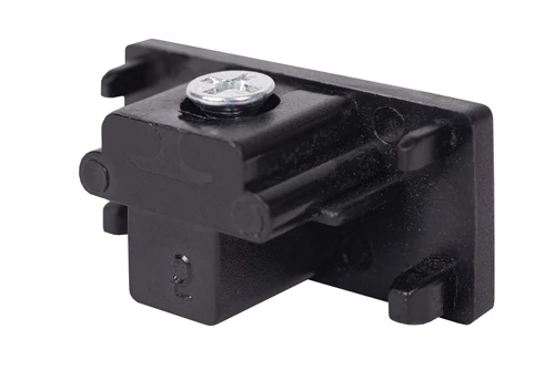 Lucide TRACK Kit de démarrage - Système de rail monophasé / Éclairage sur rail - 2 mètres - Noir - détail